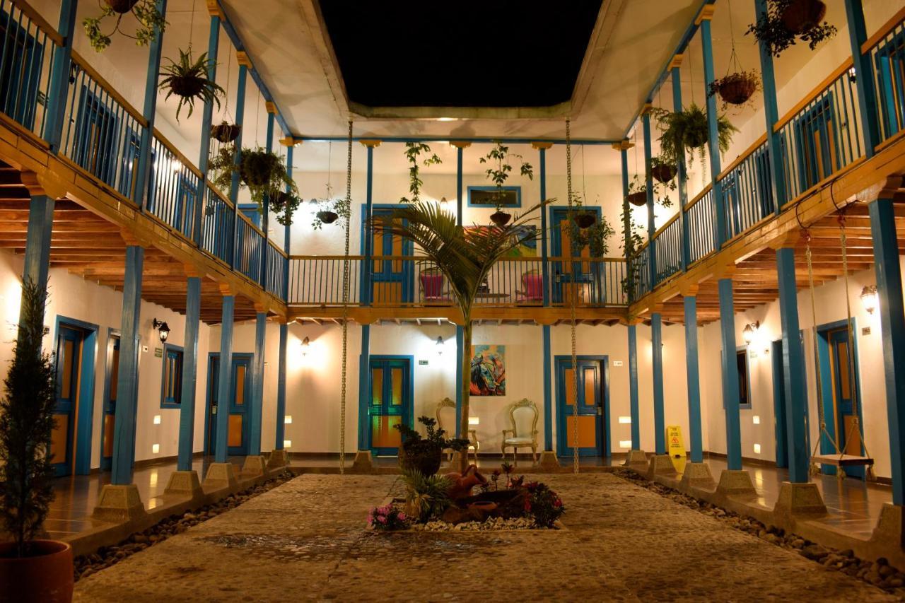 Hotel Hacienda Santa Clara ซานตาโรซา เดกาบัล ภายนอก รูปภาพ