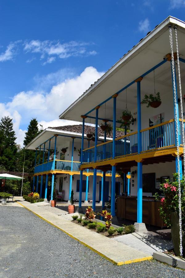 Hotel Hacienda Santa Clara ซานตาโรซา เดกาบัล ภายนอก รูปภาพ
