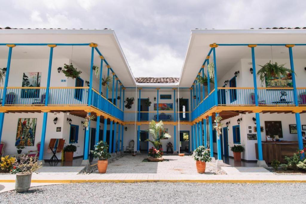 Hotel Hacienda Santa Clara ซานตาโรซา เดกาบัล ภายนอก รูปภาพ